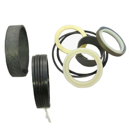 Aic Replacement Parts Hydraulic Seal Kit Fits Case 580B, CK B Backhoe Boom Cylinder Includes Wear Ring S109445-SEALKIT